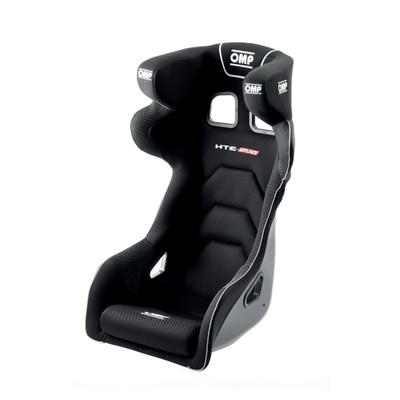 OMP Racing HA0-0818-A01-071 HTE Series EVO Seat - Fiberglass, Black