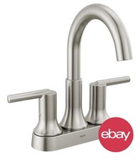 Delta Trinsic 2-Handle Centerset Bathroom Faucet Stainless - New