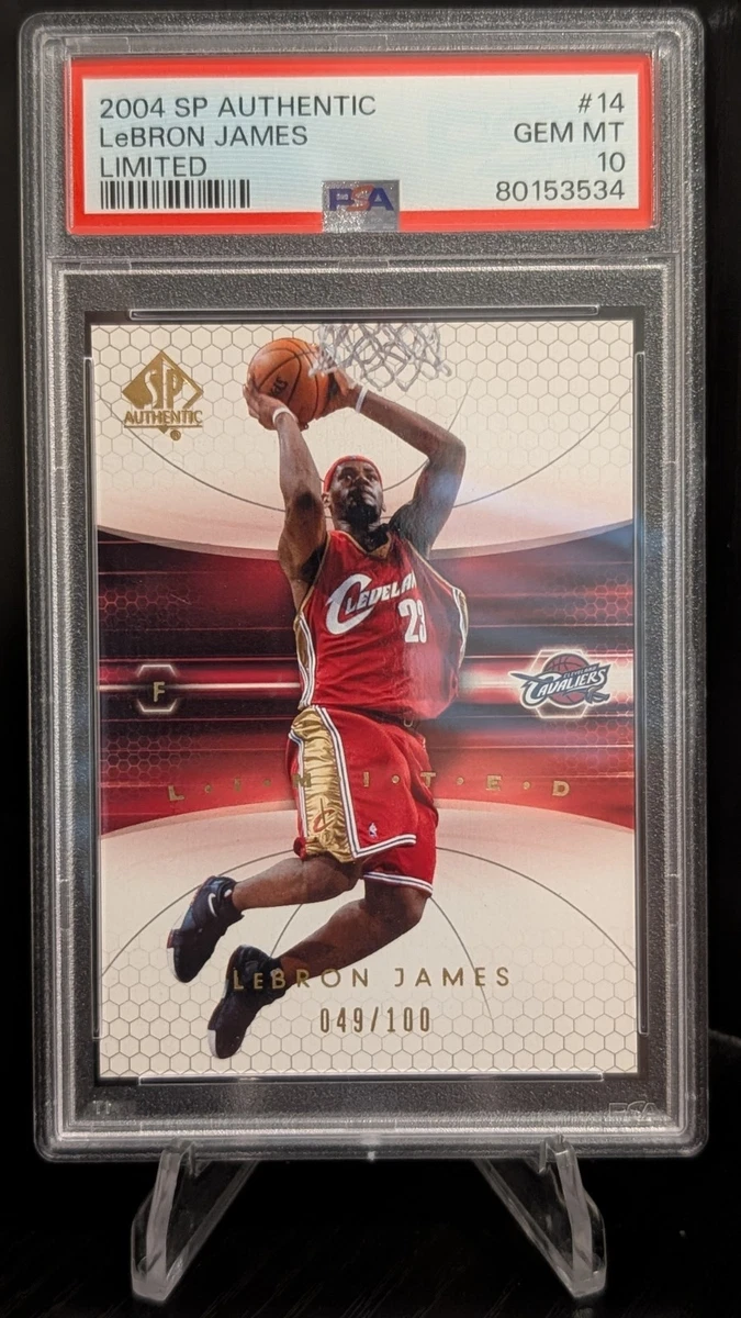 LeBron James Basketball Grade 10 Rookie Sports Trading Cards