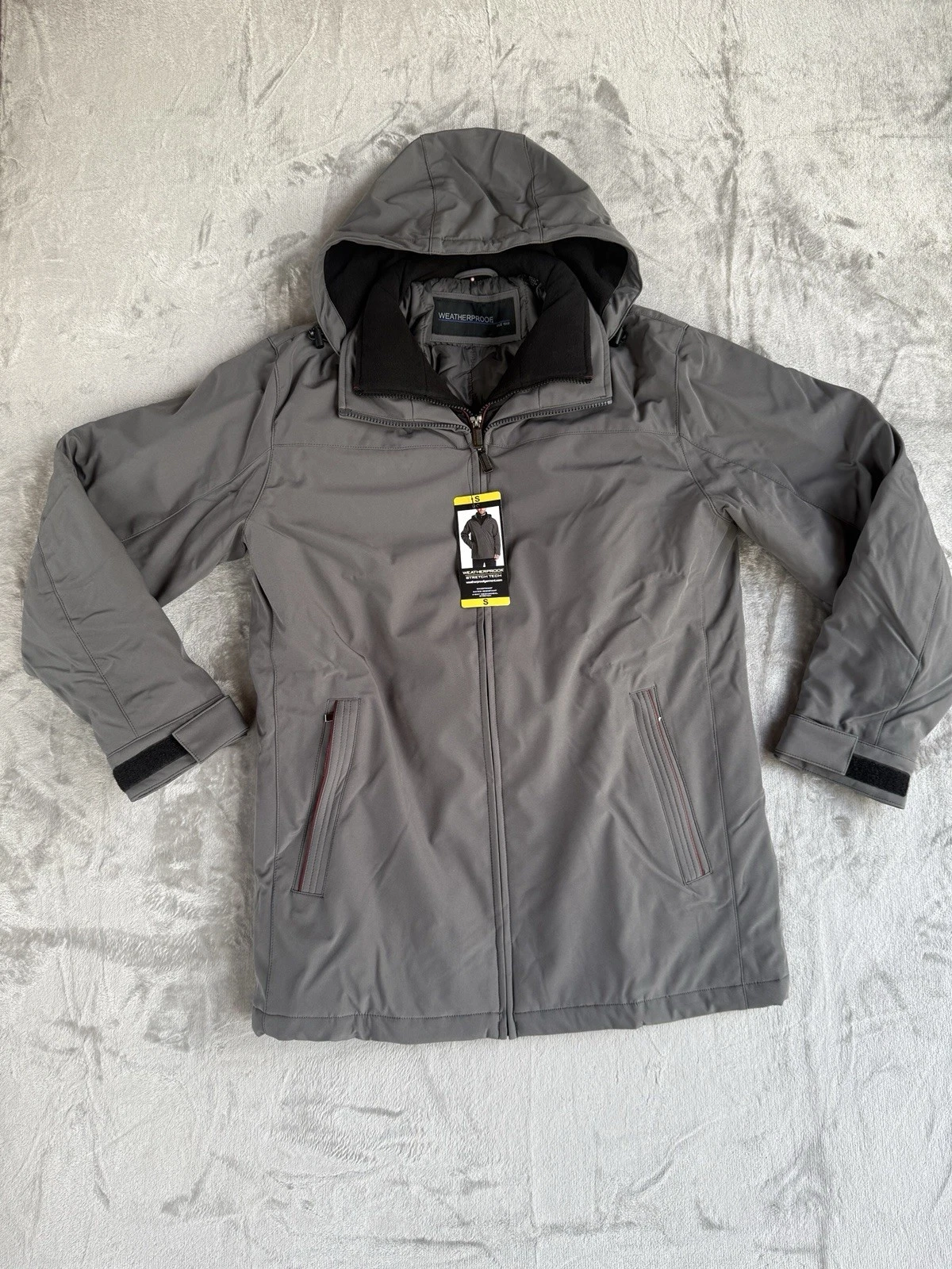 Weatherproof Men's UltraTech Jacket Windproof Water Resistant 4-way Stretch Sm