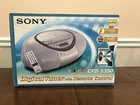 Sony CFD-S350 CD Radio Cassette with Remote Vintage Boombox New Old Stock Sealed