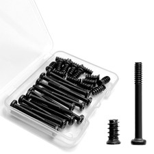 Case Fan Screws AIO Cooler Fan Screws Nylon Self Locking Screws 30Mm Unc 6-32