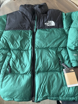 #ad The North Face Retro 1996 Nuptse Down Jacket Green Men Size Medium $170.00