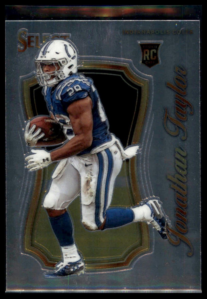 2020 Panini Select #SCR-16 Jonathan Taylor Select Certified Rookies
