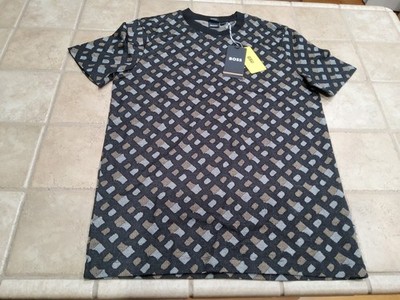 HUGO BOSS Tiburt CREW NECK multi MEN'S NEW COTTON T-SHIRT SIZE XLARGE