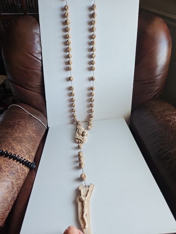 Giant Resin Rosary Wall Hanging- Made in Italy, An amazing piece