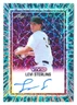 2025 Leaf Vivid Levi Sterling #BA-LS1 Auto Base Autograph Teal Sparkles #/10
