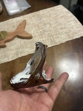 California Halibut Skull Jaw Bone Taxidermy Display epoxy deck hand