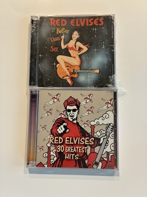Red Elvises Cd Lot-Set of 2 30 Greatests Hits