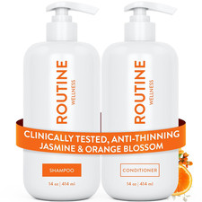 Routine Wellness Shampoo  Conditioner-for Thinning Hair-Jasmine/Orange Blossom