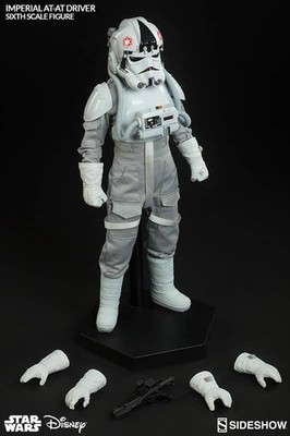 Star Wars Sideshow Collectibles Imperial AT AT Driver  Maßstab 1:6