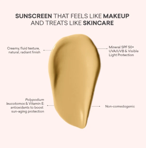 Toty Ilumina CC Cream Perfecting Fluid Sunscreen SPF 50 Shade 2W 1.4oz Exp 11/26 - Image 4 of 4