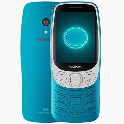 Nokia 3210 blau 4G 2,4'' Dual SIM 2MP Android SIM frei UK Funktion Telefon