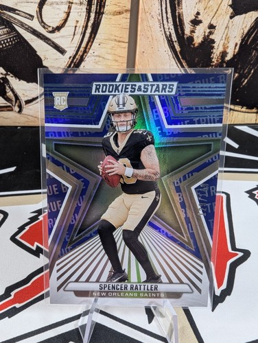 2024 Panini Rookies & Stars True Blue Spencer Rattler RC /149 #189