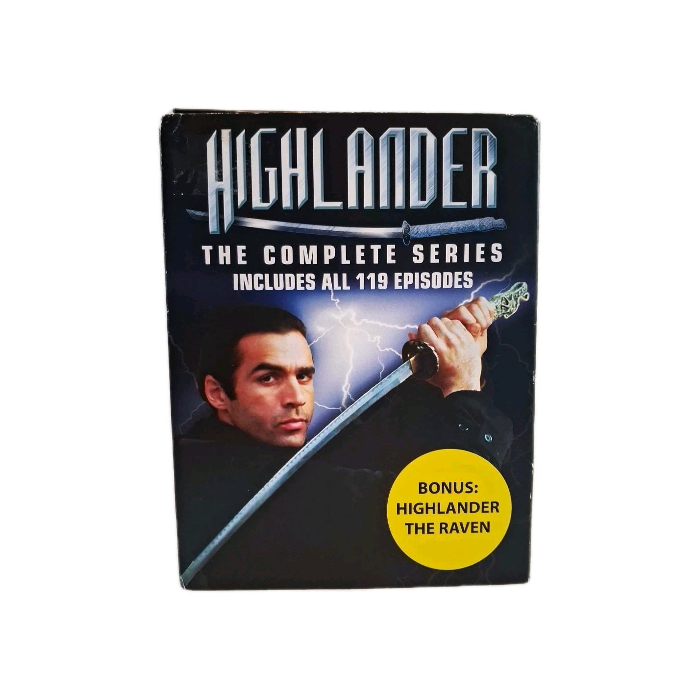 Highlander Complete Series 1-6 DVD Boxset 119 Episodes & The Raven 22 Episodes