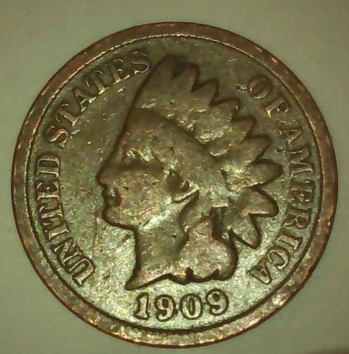 1909  Indian Head Penny; Good condition ; #13