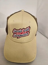 Jack Links Servin with Sasquatch Mesh Snap Back hat 