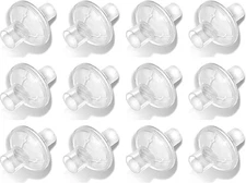 Nispira CPAP Inline Filter Viral for BiPAP 12 Count (Pack of 1), Clear 