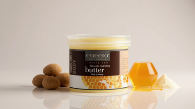 Cuccio Luxury Spa Non-Oily Hydrating Butter - Milk & Honey - 26 oz Body Butter