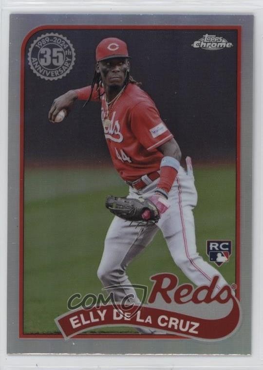 2024 Topps Chrome 1989 Topps Baseball Elly De La Cruz #89CB-11 Rookie RC