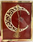 Lenox China Filagree Moon and Crystal star ornament NEW with box — photo 3
