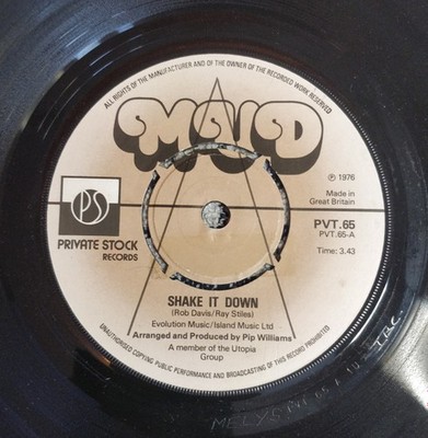 Mud - Shake It Down (7'', Single, Promo, 4 P)