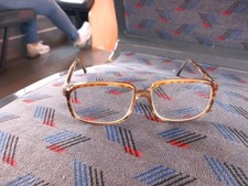 Lunettes de vue monture eyeglasses vintage Hand Made In France PB ? Look Chirac 