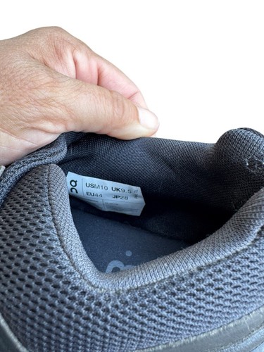 On Running Men's Black Sneakers The Roger Advantage - Picture 9 of 9