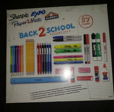 Sharpie Expo Back 2 Shool Essentials 37pc set