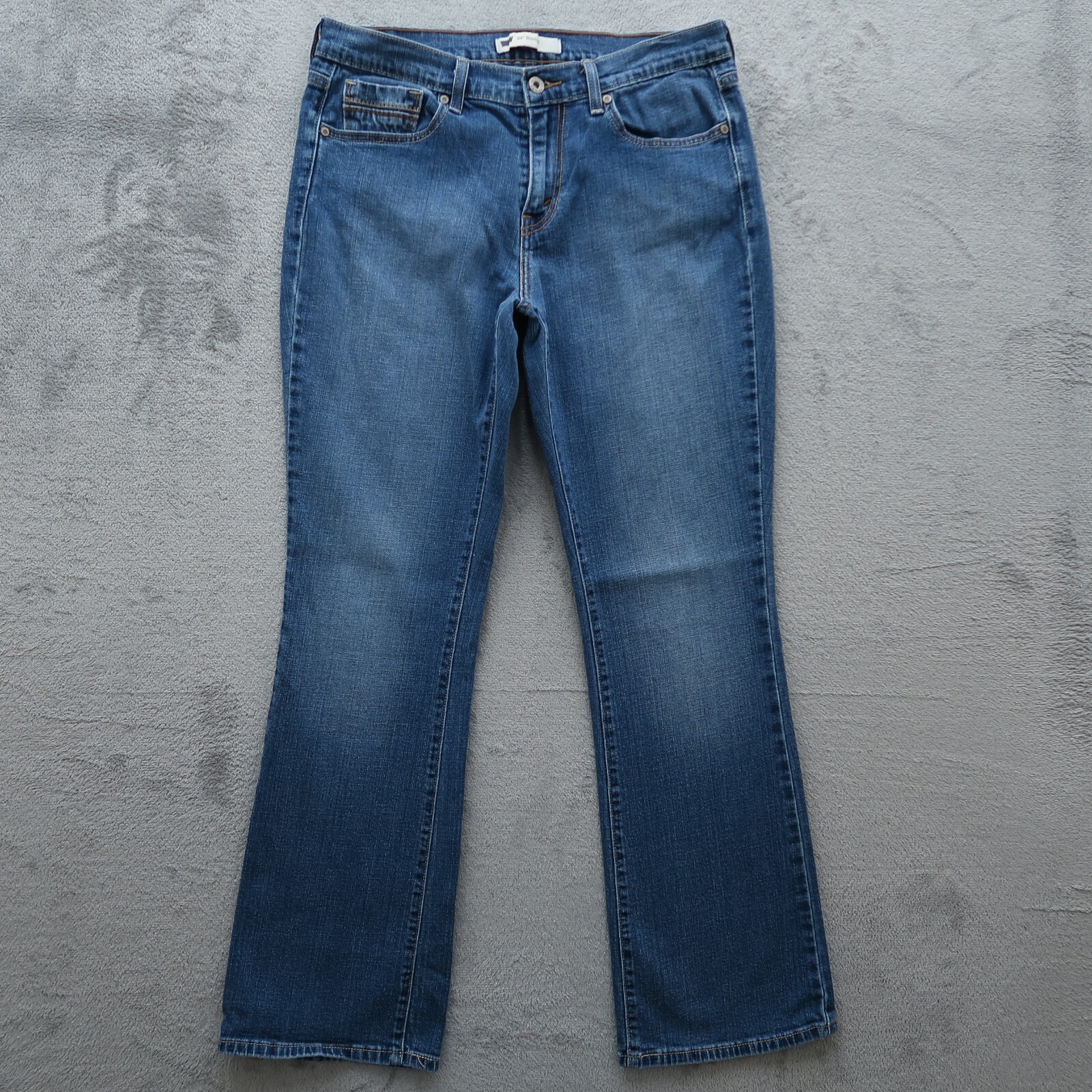 Levi's 515 Jeans Women's 10 Blue Mid-Rise Bootcut Denim Pants 31x31-Measured
