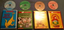 Click, Clack, Moo: Cows That Type...and More Fun on the Farm (DVD, 2003) 4 DVD's