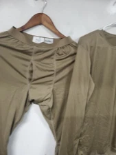 Special Small Long level 1  Silk Thermal Set Base Layer Coyote Light Weight 