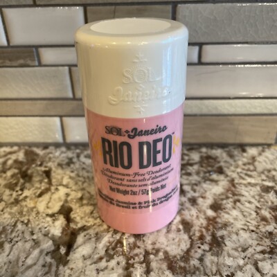 Sealed Sol Janeiro Rio Deo Deodorant Braziallian Jasmine & Pink Dragonfruit 2 oz