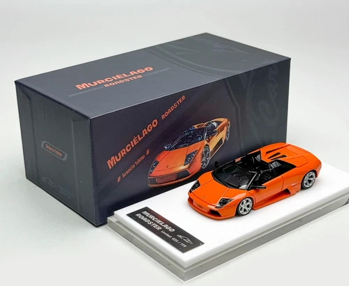 1:64 CL Orange Murcielago Roadster Convertible Model Diecast Resin Car - Picture 5 of 5
