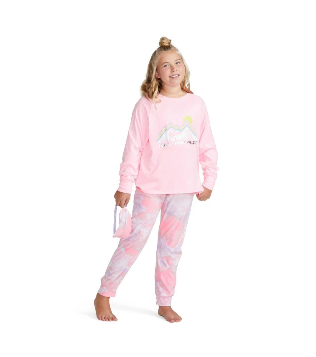Justice Girls Cat Pajamas Set, 3-Piece, Sizes 4-18 & Plus