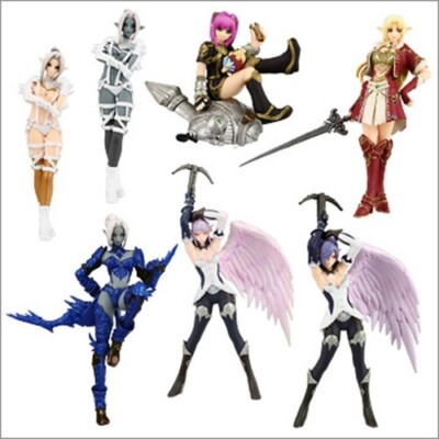 SR LINEAGE Ⅱ Figure Collection 1.5 Dwarf Unopened Yujin Vintage