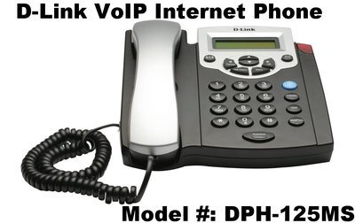 D-Link DPH-125MS Voicecenter IP VoiP Phone BPH125MS for Microsoft Response Point