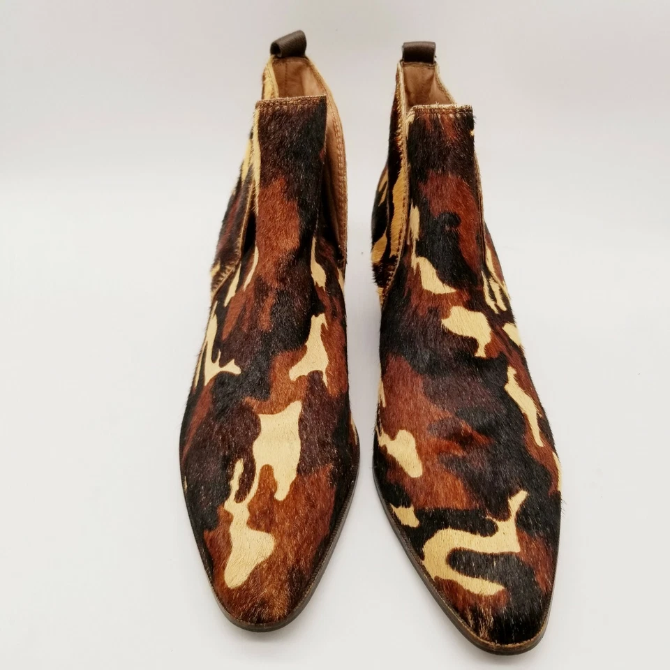 Botines Nina Originals Wish Marrón Negro Camuflaje Becerro Talla 7.5 Foto 2 de 4