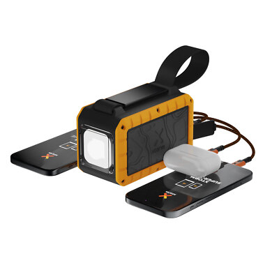 Xtorm 100W Rugged Flashlight Powerbank 40.000mAhUSB-C/A Schwarz ''Gratis Versand''