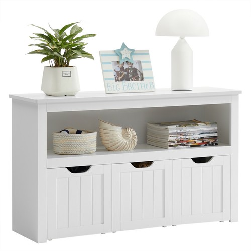 Kinderregal Spielzeugregal mit Rollen Aufbewahrungsbox Kleiderschrank SHL380W01 - Bild 3 von 10