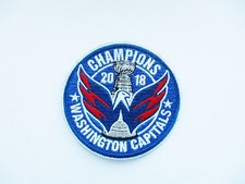 1) LOT OF (1) HOCKEY 2018 CHAMPION WASHINGTON CAPITALS PATCH (BLUE) ITEM # 91