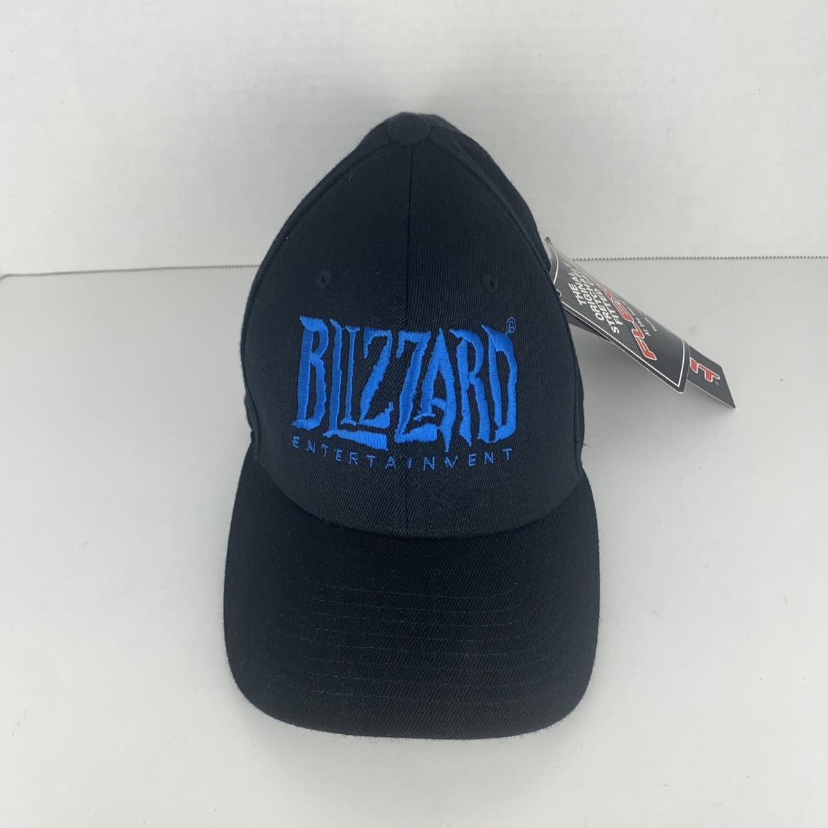 RARE Vtg Blizzard Entertainment Y2K Hat Flexifit Cap NWT L-XL