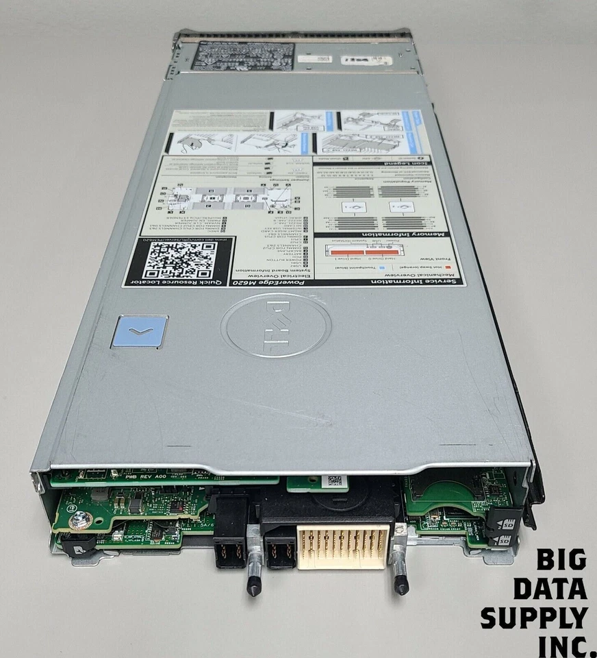 Dell 0F9HJC PowerEdge M620 Blade Server System Intel Xeon E5-2660v2 DDR3-SDRAM - Image 3 of 4