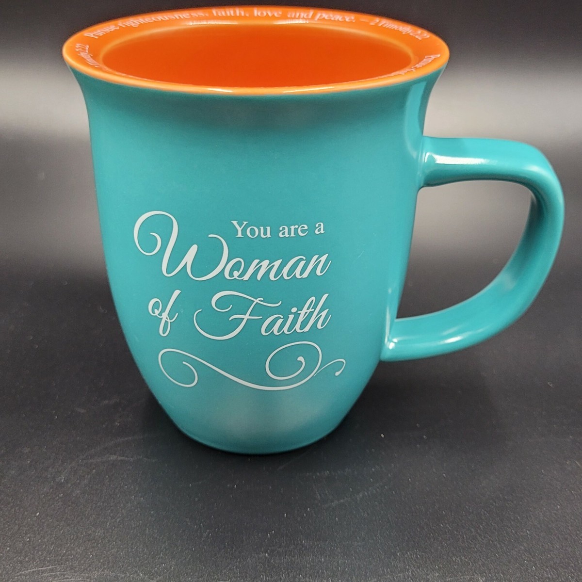 Unique Shaped Gift Mug 4.63 Inch Abbey Press Fath Coffee Mugs | Coffee-mug  Woman Of Faith Mug