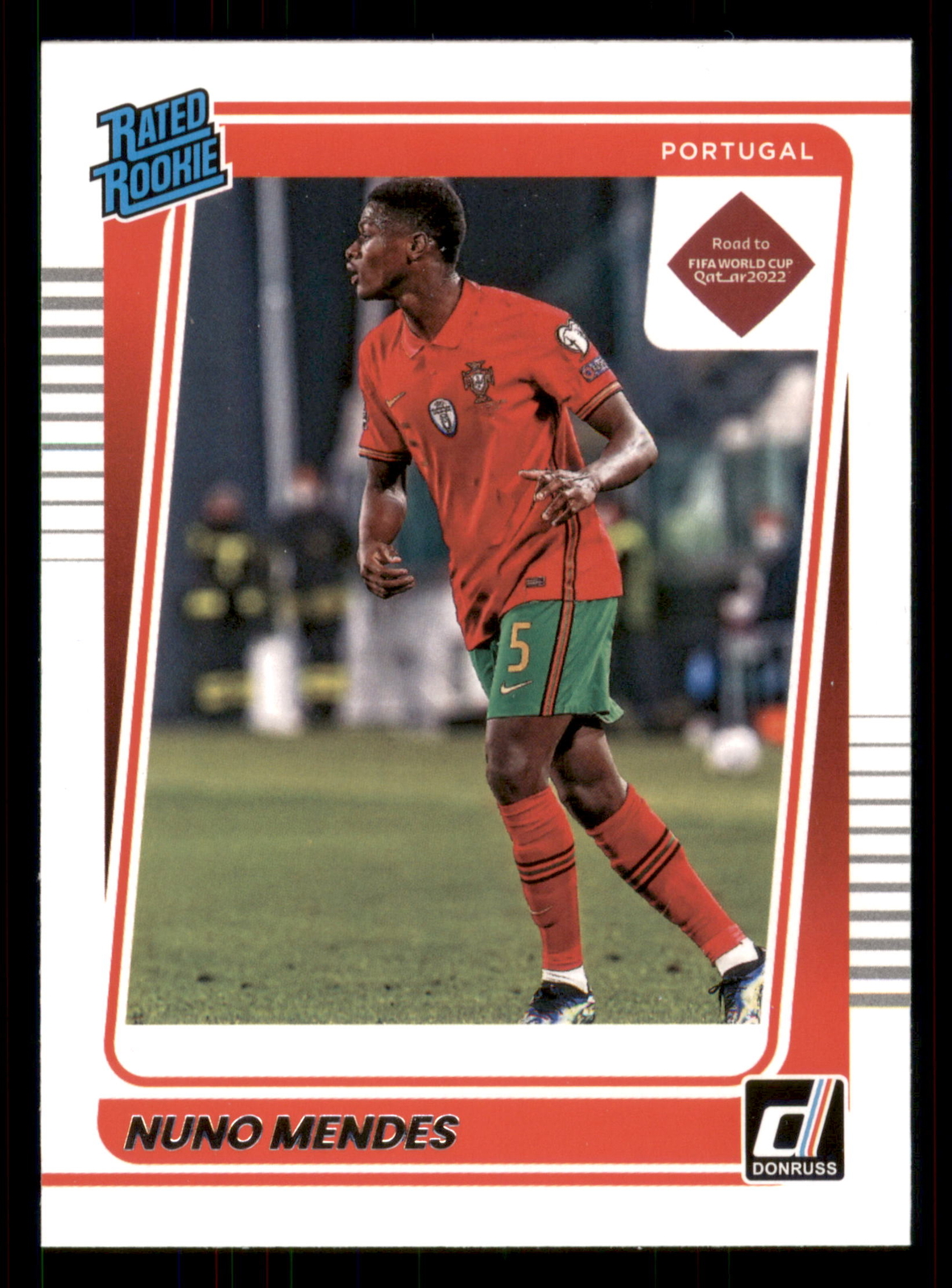 Nuno Mendes 2021-22 Donruss #192 RC Portugal