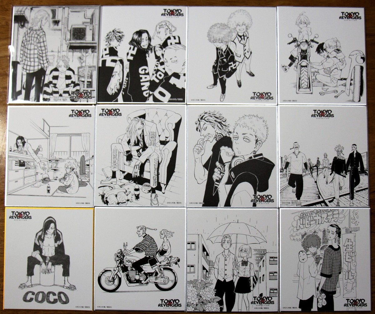 Tokyo Revengers Original Drawing Exhibition Mini Colored
