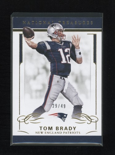 Tom Brady #62 2016 Panini National Treasures card