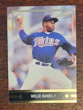 1991 Leaf Gold Rookies Baseball Card #BC5 Willie Banks Minnesota Twins