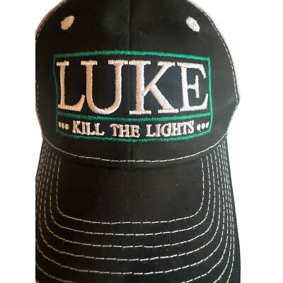 Luke Bryan Black Kill the Lights Meshback Hat Cap Adjustable | eBay