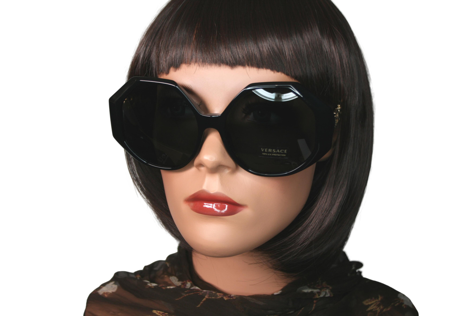 WOMENS VERSACE VE 4395 5345/87 SUNGLASSES WITH REMOVABLE CHAIN image 8